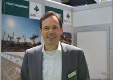 Marc Vijverberg (AAB NL), almost ready to enter their new office.